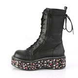 Keinonahka 5 cm EMILY-350 lolita nilkkurit platform