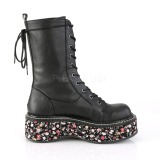 Keinonahka 5 cm EMILY-350 lolita nilkkurit platform