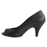 Keinonahka 7,5 cm BELLE-362 naisten avokärkiset avokkaat kengät