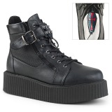 Keinonahka V-CREEPER-566 Platform Creepers Nilkkurit Miesten