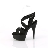 Keinonahka platform 15 cm DELIGHT-638 pleaser korkokengt