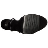 Kiiltonahka 15 cm DOMINA-108 fetissi piikkikorko sandaalit