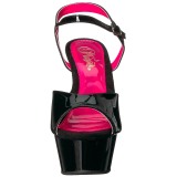 Kiiltonahka 15 cm KISS-209TT Sandaalit Neon Platform