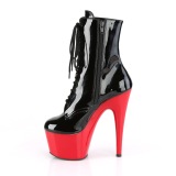 Kiiltonahka 18 cm ADORE-1020 pleaser korkonilkkurit joissa punaiset pohja