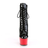 Kiiltonahka 18 cm ADORE-1020 pleaser korkonilkkurit joissa punaiset pohja