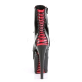 Kiiltonahka 18 cm ADORE-1020FH korsetti korokepohja nilkkurit