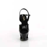 Kiiltonahka 18 cm MOON-709H platform juhlakengt naiset