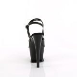 Kiiltonahka 18 cm MOON-709H platform juhlakengt naiset