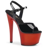 Kiiltonahka 18 cm SKY-309T pleaser korkosandaalit platform