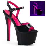 Kiiltonahka 18 cm SKY-309TT Sandaalit Neon Platform