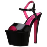 Kiiltonahka 18 cm SKY-309TT Sandaalit Neon Platform