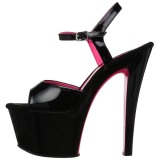 Kiiltonahka 18 cm SKY-309TT Sandaalit Neon Platform