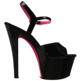 Kiiltonahka 18 cm SKY-309TT Sandaalit Neon Platform