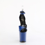 Kiiltonahka 20 cm FLAMINGO-884 siniset korkokengiss pleaser korokepohjakengt