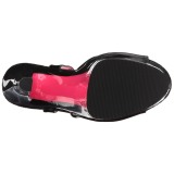 Kiiltonahka 20 cm XTREME-809TT Sandaalit Neon Platform