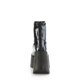 Kiiltonahka emo 11,5 cm DYNAMITE-100 vaihtoehtoinen paksupohjaiset kiilanilkkurit mustat