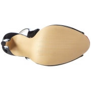 Kiiltonahkaiset slingback kengät 13 cm SEXY-08 slingback korkokengät