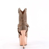 Kullanvriset strassikivet 18 cm ADORE-1029CHRS western cowboy nilkkurit