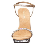 Kultaiset Strassisomisteiset 13 cm LIP-131 Platform Korkeakorkoiset Kengt