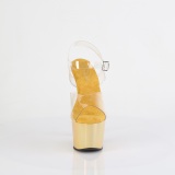 Kultaiset hologrammi platform 18 cm ADORE-708LQ korkokengt sandaalit