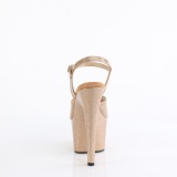 Kultaiset korkokengt 18 cm ADORE-709GP glitter platform korkokengt naisten