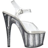 Lpinkyv 18 cm ADORE-708MG glitter platform korkokengt naisten