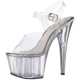 Lpinkyv 18 cm ADORE-708MMG glitter platform korkokengt naisten