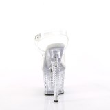 Lpinkyv 18 cm FLASHDANCE-708SPEC strippari kengt tankotanssi sandaletit LED hehkulamppu
