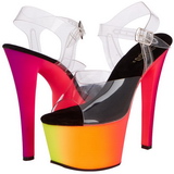 Lpinkyv 18 cm RAINBOW-308UV Sandaalit Neon Platform