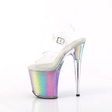 Lpinkyv 20 cm FLAMINGO-808RG-01 glitter platform korkokengiss naisten