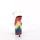 Lpinkyv 20 cm FLAMINGO-808RG-04 glitter platform korkokengiss naisten