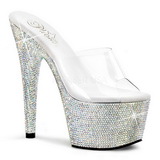 Lpinkyv Hopea 18 cm BEJEWELED-701DM Strassisomisteiset Platform Puukengt