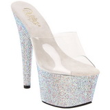 Lpinkyv Hopea 18 cm BEJEWELED-701DM Strassisomisteiset Platform Puukengt