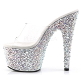 Lpinkyv Hopea 18 cm BEJEWELED-701MS Strassisomisteiset Platform Puukengt