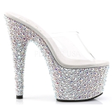 Lpinkyv Hopea 18 cm BEJEWELED-701MS Strassisomisteiset Platform Puukengt