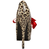 Leopardi 14,5 cm Burlesque TEEZE-12 naisten kengät korkeat korko