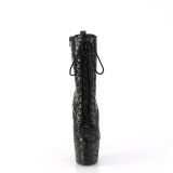 Leopardi glitter 18 cm ADORE-1040LPH tankotanssi nilkkurit