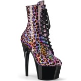 Leopardi kimalle 18 cm ADORE-1020LP2 tankotanssi nilkkurit