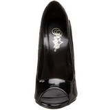Musta 15 cm DOMINA-212 naisten kengt korkeat korko