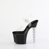Musta 18 cm BLISS-708 helmi platform korkokengät naisten