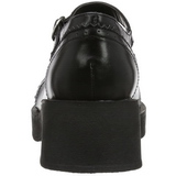 Musta 5 cm CRUX-07 lolita gootti kengät