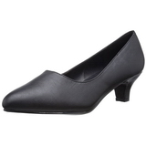 Musta Keinonahka 5 cm FAB-420W Naisten kengät avokkaat