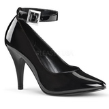 Musta Kiiltonahka 10,5 cm DREAM-431 Naisten kengät avokkaat
