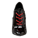Musta Kiiltonahka 13 cm SEDUCE-460 Oxford Naisten kengt avokkaat