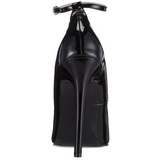 Musta Kiiltonahka 13 cm SEXY-23 klassiset avokkaat kengät naisten