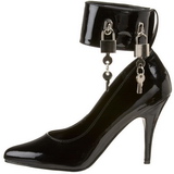 Musta Lakatut 10,5 cm VANITY-434 Naisten kengät avokkaat
