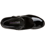 Musta Lakatut 5 cm SCHOOLGIRL-50 klassiset avokkaat kengät naisten