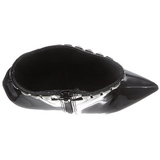 Musta Lakka 13 cm SEXY-1006 Nilkkurit Naiset