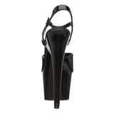 Musta Lakka 18 cm ADORE-709 Platform Korkokenki