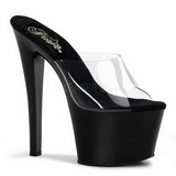 Musta Lpinkyv 18 cm PLEASER SKY-301 Platform Puukengt